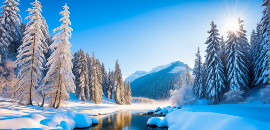10 Tipps für die kalte Jahreszeit 2 Wohlfühlen Winter - Winterlandschaft mit Schnee